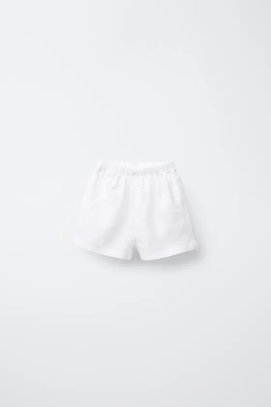 ШОРТЫ ИЗ 100% ЛЬНА