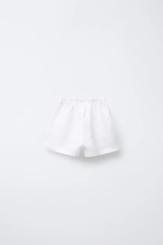 ШОРТЫ ИЗ 100% ЛЬНА