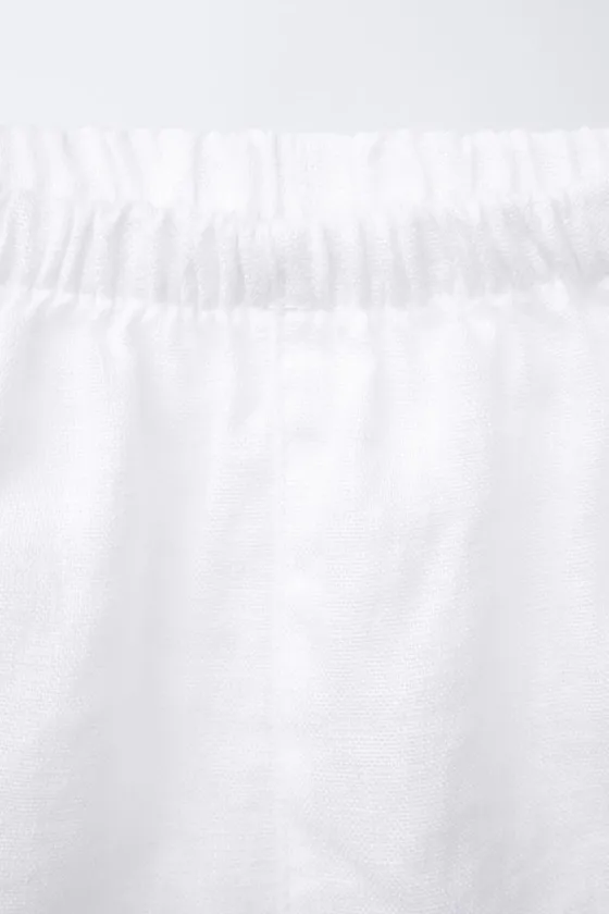 ШОРТЫ ИЗ 100% ЛЬНА