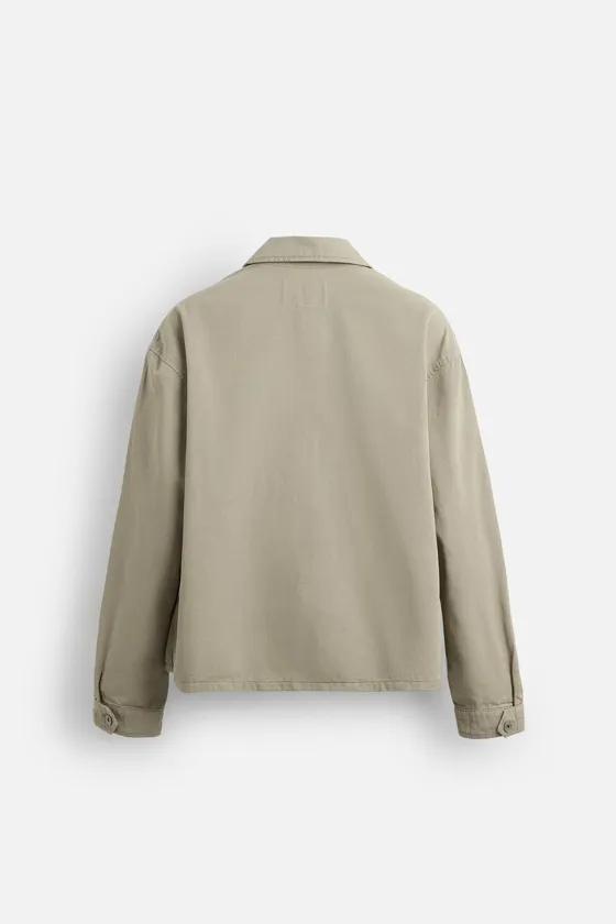 КУРТКА RELAXED FIT ИЗ ХЛОПКА