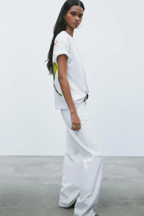 ФУТБОЛКА С ПРИНТОМ ПАНКРАСА БЕССЫ «ЛИМОН»