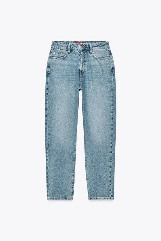 ДЖИНСЫ С ВЫСОКОЙ ПОСАДКОЙ Z1975 MOM FIT