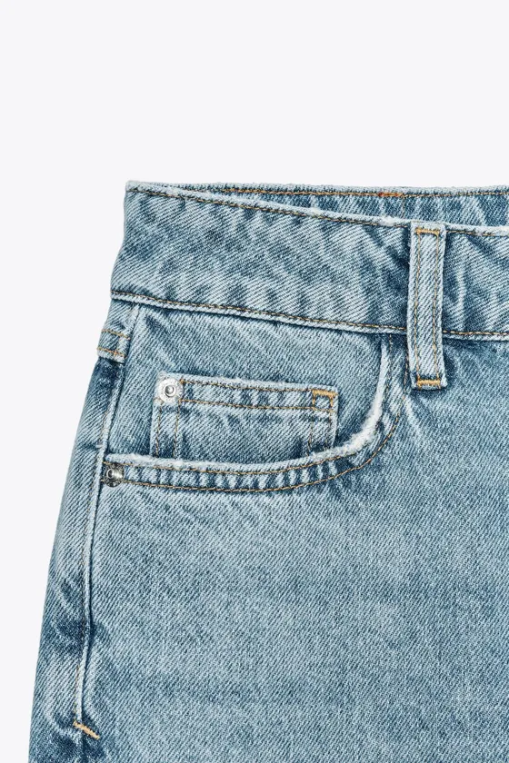 ДЖИНСЫ С ВЫСОКОЙ ПОСАДКОЙ Z1975 MOM FIT
