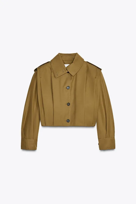 КУРТКА С ЗАЩИПАМИ — ZW COLLECTION