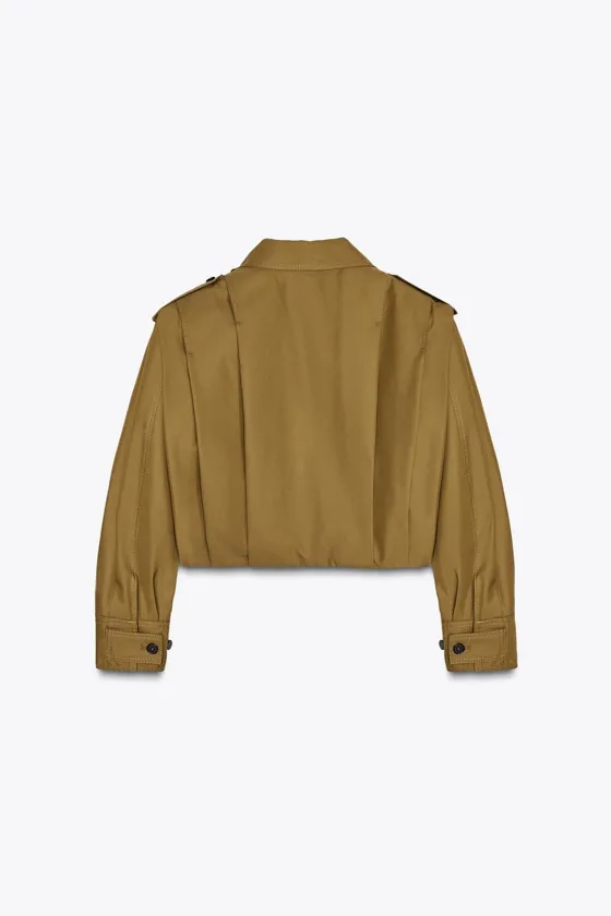 КУРТКА С ЗАЩИПАМИ — ZW COLLECTION