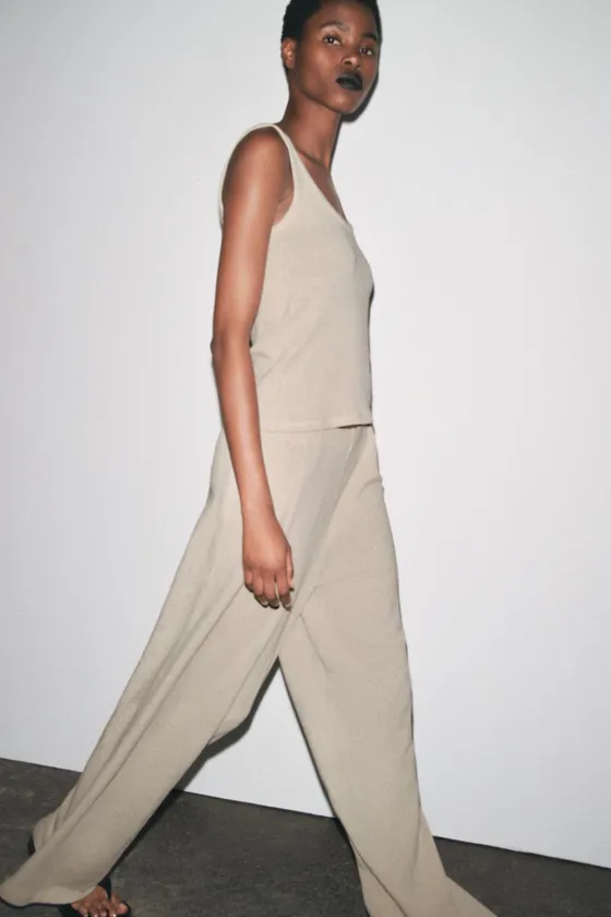 ФУТБОЛКА ИЗ СМЕСОВОГО ЛЬНА