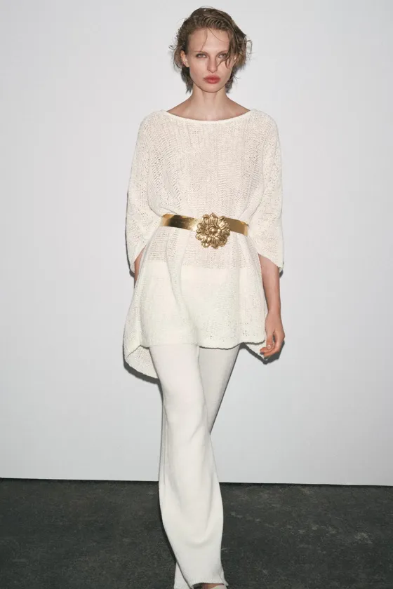 РЕМЕНЬ С МЕТАЛЛИЧЕСКИМ ЦВЕТКОМ