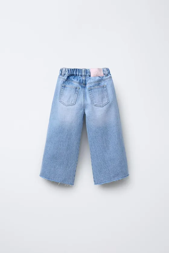 КОМБИНИРОВАННЫЕ ДЖИНСЫ WIDE LEG