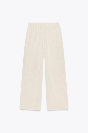 Брюки прямого кроя в стиле рустик- Заказать в России