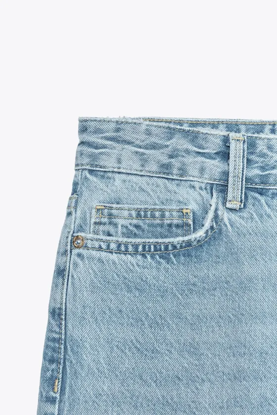 ДЖИНСЫ Z1975 RELAXED FIT СО СРЕДНЕЙ ПОСАДКОЙ И ОТВОРОТАМИ СНИЗУ