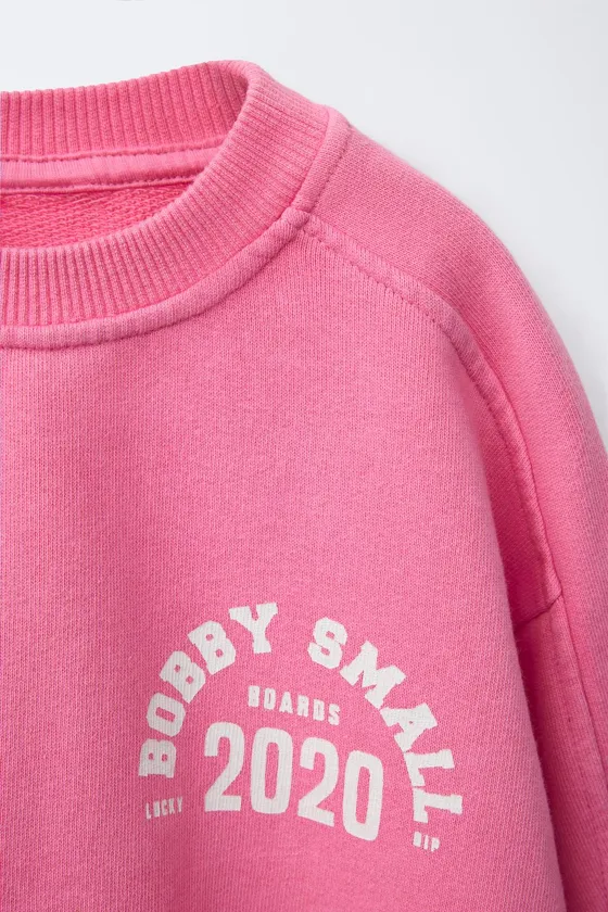 ТОЛСТОВКА С НАДПИСЬЮ BOBBY SMALL ©