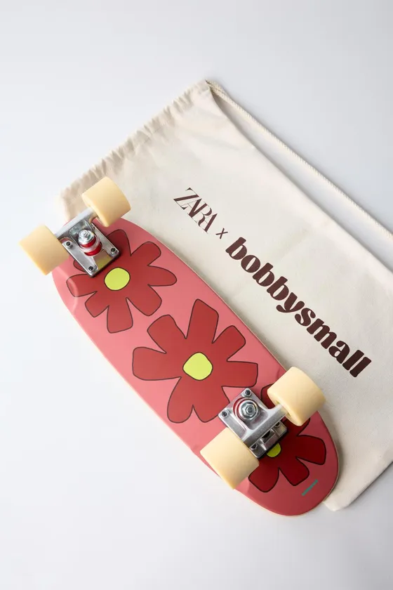 Скейтборд bobby small speckle cruiser