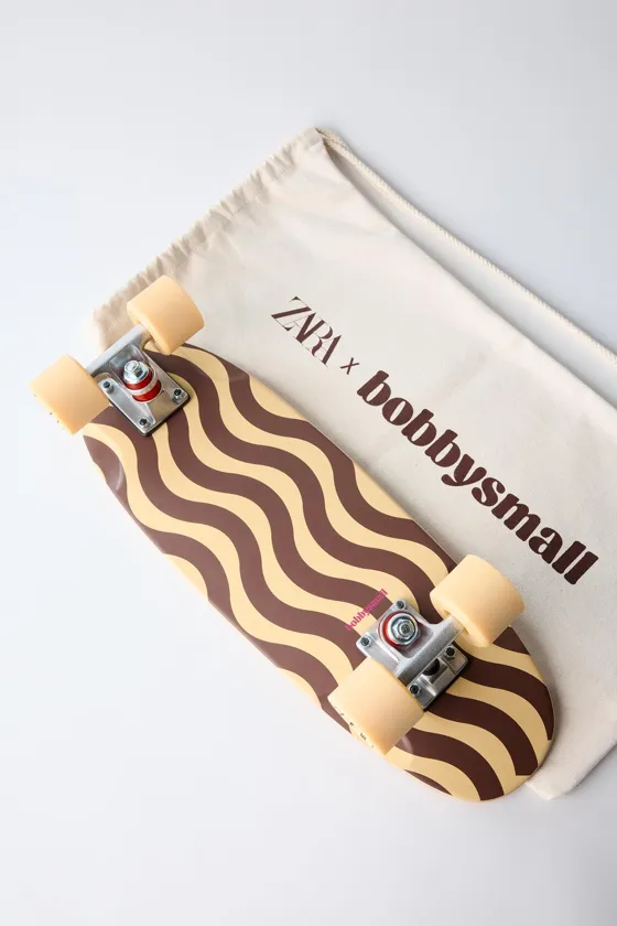 Скейтборд bobby small speckle cruiser