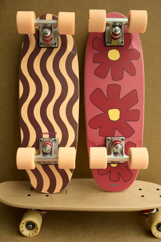 Скейтборд bobby small speckle cruiser