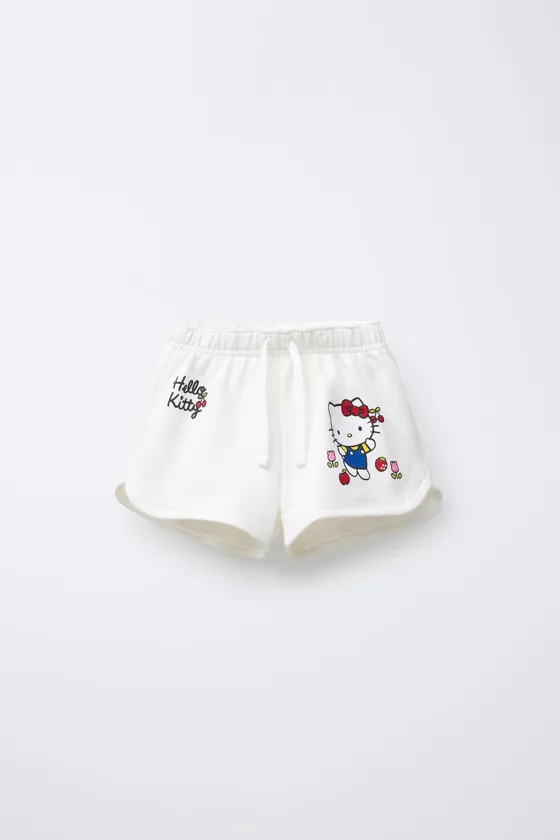 ШОРТЫ ИЗ МЯГКОЙ ТКАНИ С ПРИНТОМ HELLO KITTY © SANRIO