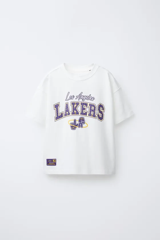 ФУТБОЛКА С ПРИНТОМ LOS ANGELES LAKERS NBA ©