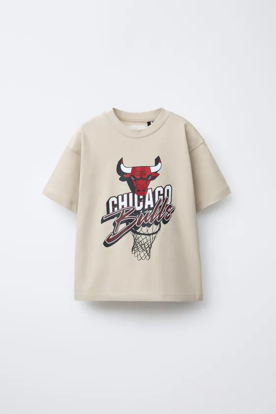 ФУТБОЛКА С ПРИНТОМ CHICAGO BULLS NBA ©