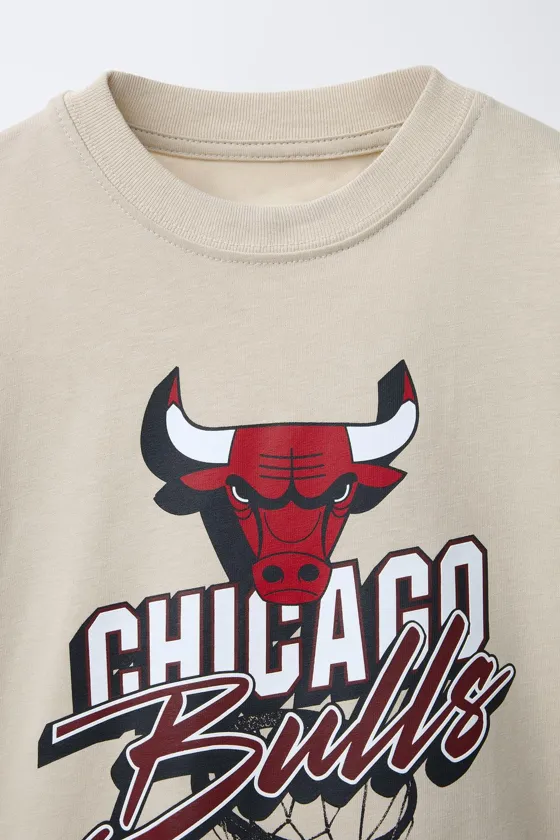 ФУТБОЛКА С ПРИНТОМ CHICAGO BULLS NBA ©