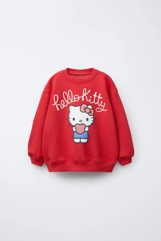 ТОЛСТОВКА С ВЫШИВКОЙ HELLO KITTY ©