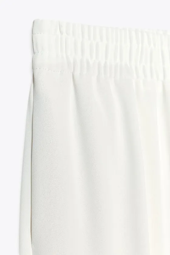 БРЮКИ WIDE LEG ИЗ КРЕПА