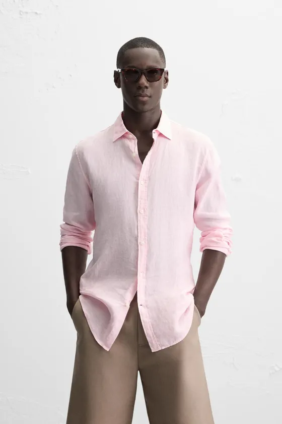 РУБАШКА ИЗ 100% ЛЬНА