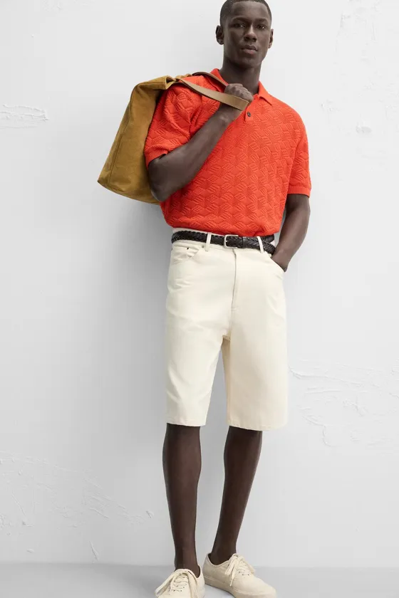 ПОЛО С УЗОРОМ «РОМБЫ»