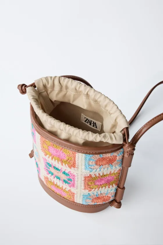 СУМКА С КРУЖЕВОМ КРОШЕ