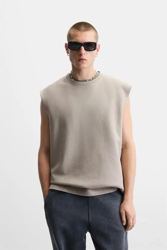 ТОП RELAXED FIT БЕЗ РУКАВОВ
