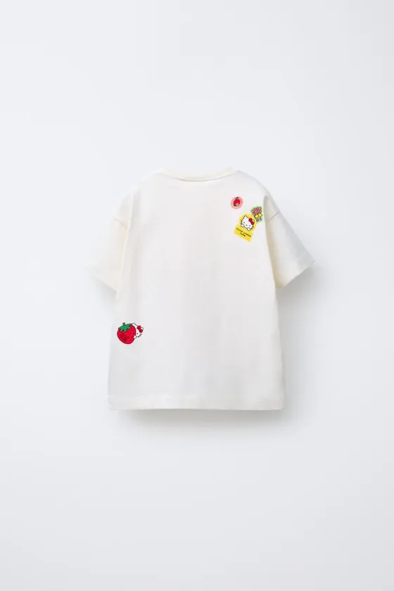 ФУТБОЛКА С НАШИВКАМИ HELLO KITTY © SANRIO