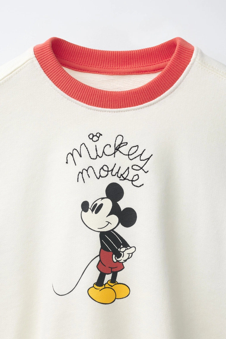 Костюм с вышивкой микки маус © disney: свитшот и брюки