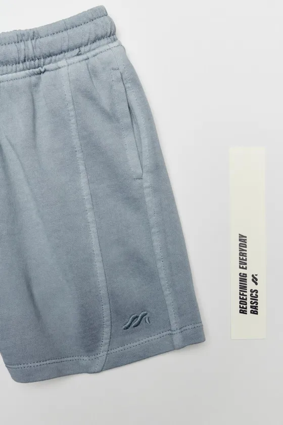 ШОРТЫ GARMENT DYE  С ВЫШИТЫМ ЛОГОТИПОМ