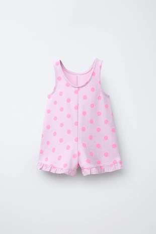 Комбинезон с воланами и принтом - Заказать в России