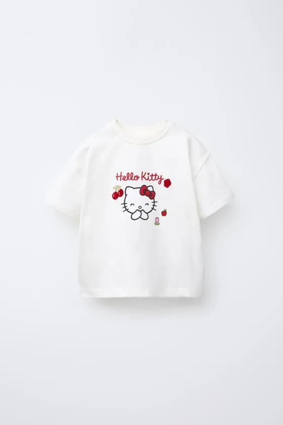 ФУТБОЛКА С ВЫШИВКОЙ HELLO KITTY © SANRIO