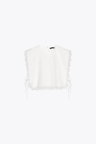 Топ с вышивкой и бантами- Заказать в России