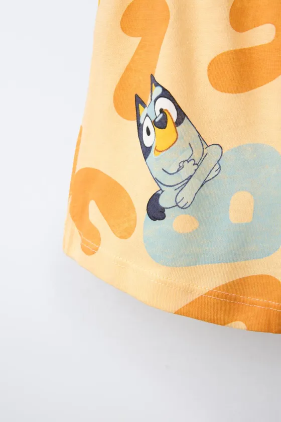2-6 ЛЕТ/ПИЖАМА С ПРИНТОМ BLUEY © LUDO STUDIO