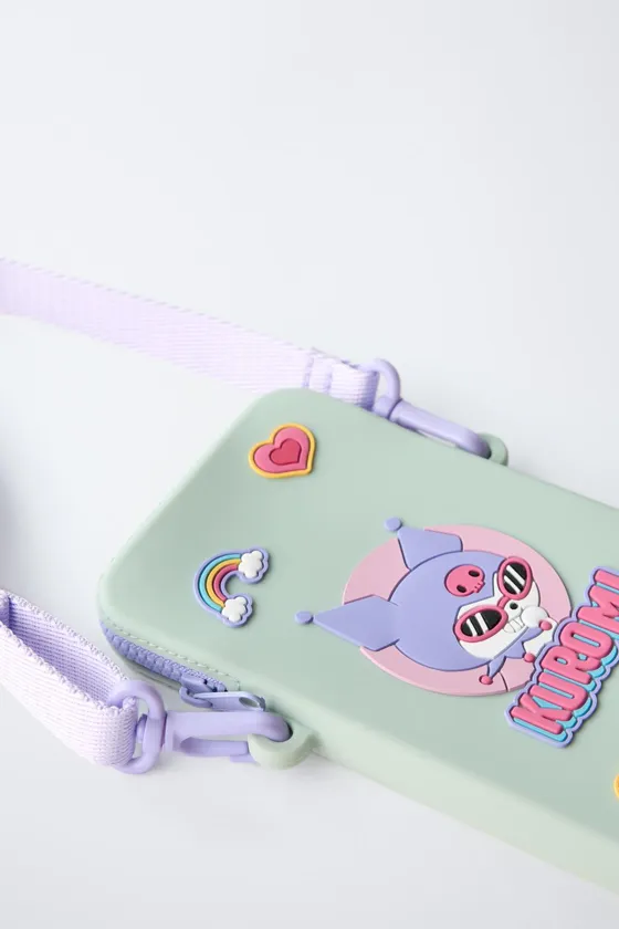 прорезиненный чехол для мобильного телефона kuromi sanrio