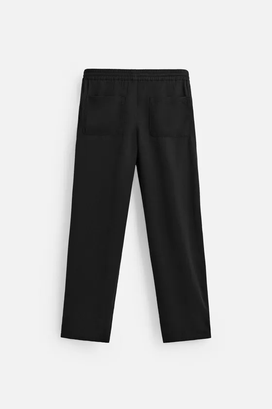 БРЮКИ REGULAR FIT ИЗ ЛИОЦЕЛЛА И ВИСКОЗЫ