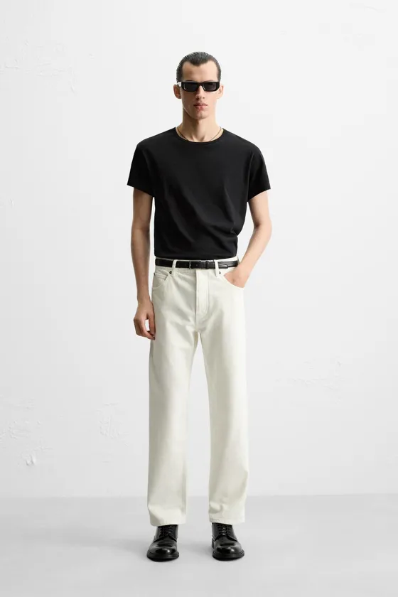 ДЖИНСЫ STRAIGHT-FIT КЛАССИЧЕСКОГО КРОЯ