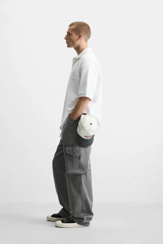 ПОЛО RELAXED FIT ИЗ ТКАНИ ПИКЕ