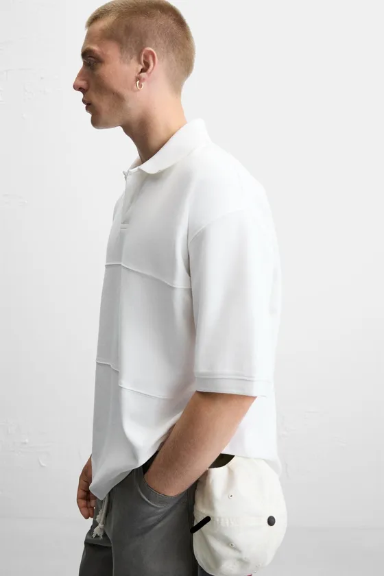 ПОЛО RELAXED FIT ИЗ ТКАНИ ПИКЕ
