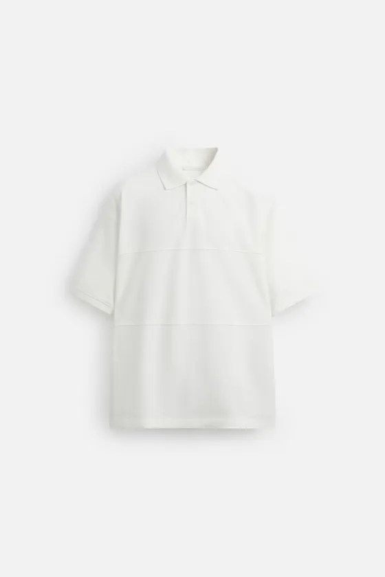 ПОЛО RELAXED FIT ИЗ ТКАНИ ПИКЕ