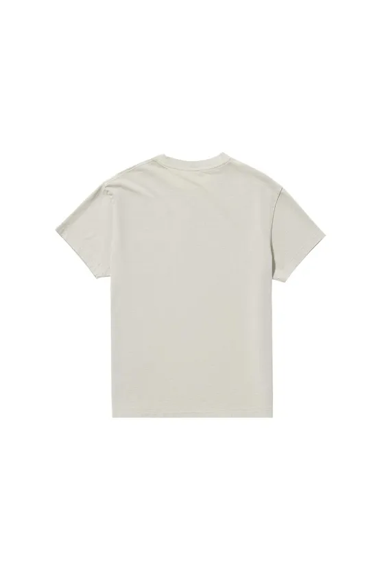 ФУТБОЛКА RELAXED FIT ИЗ ТКАНИ С ЭФФЕКТОМ ПОТЕРТОСТИ