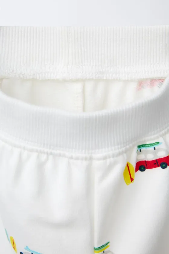 КОМПЛЕКТ ИЗ ТОЛСТОВКИ И БРЮК С ПРИНТОМ