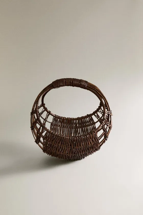 корзина для хранения из ротанга