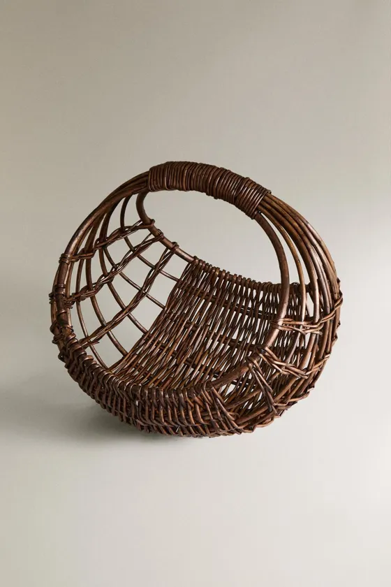 корзина для хранения из ротанга
