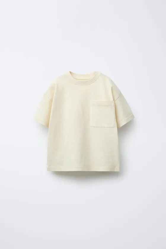 ФУТБОЛКА GARMENT DYE С КАРМАНОМ