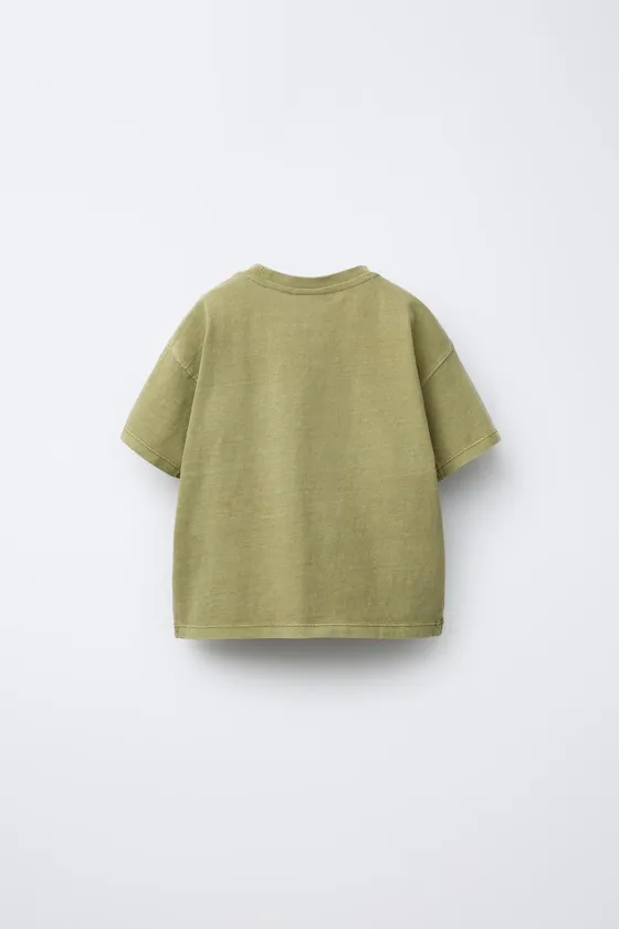 ФУТБОЛКА GARMENT DYE С КАРМАНОМ