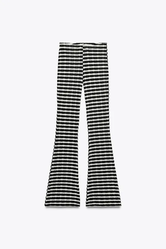 ЖАККАРДОВЫЕ БРЮКИ FLARE