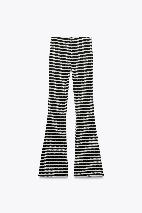 ЖАККАРДОВЫЕ БРЮКИ FLARE