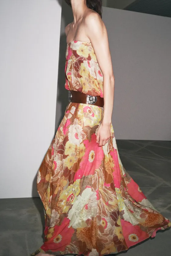 ПЛАТЬЕ С ПРИНТОМ — ZW COLLECTION